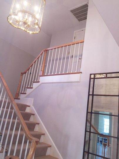 Painted Concord foyer by Tom Curren's team of craftsmen