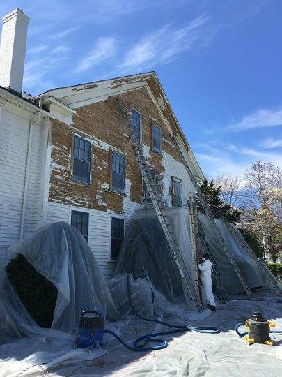 EPA lead safe set up in Concord, MA