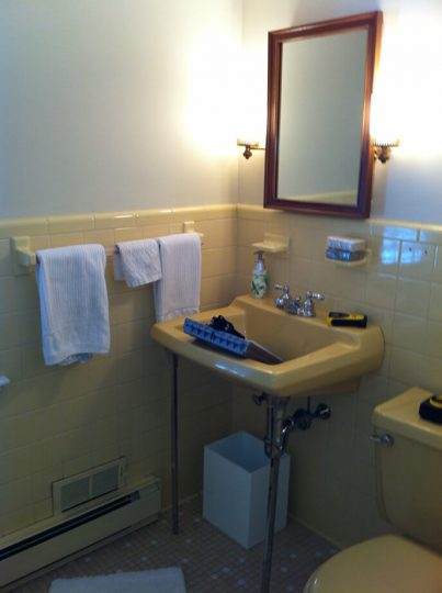 Bathroom Remodel Before in Wellesley, MA