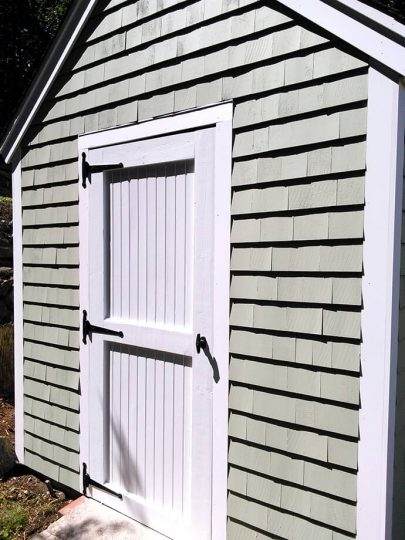 Exterior Painting After of Lexington Shed