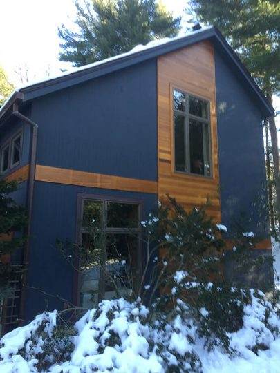 Exterior repairs Before in Lincoln, MA