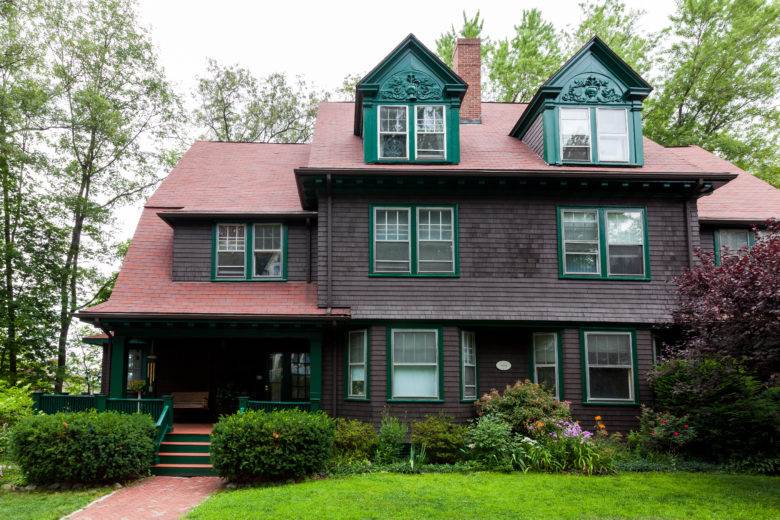 Exterior Painting of Historical Home in West Newton, MA
