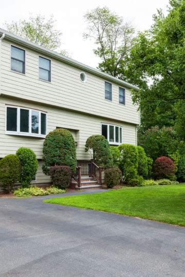 Exterior Color Change in Burlington, MA