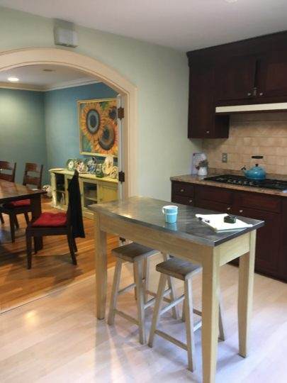 Kitchen Remodel Before in West Newton