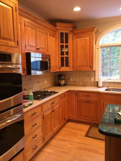 Kitchen Remodel Before in Medfield