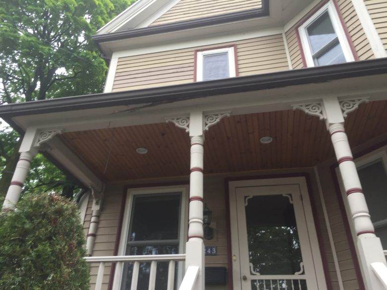Exterior Painting Before in Arlington, MA