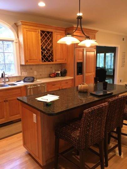 Kitchen Remodel Before in Medfield
