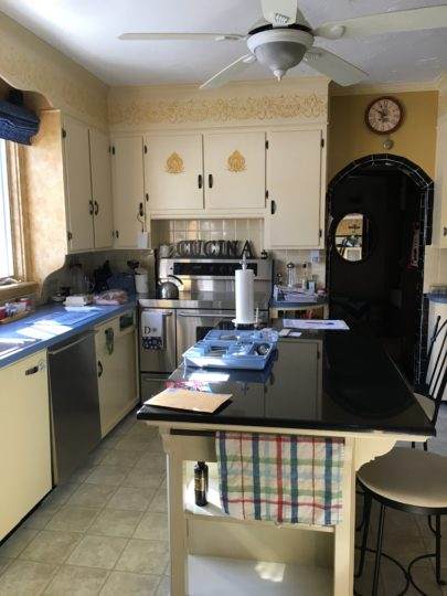 Kitchen Remodel Before in Waltham
