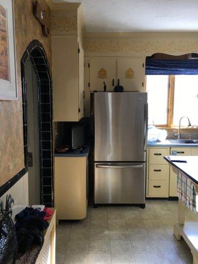Kitchen Remodel Before in Waltham