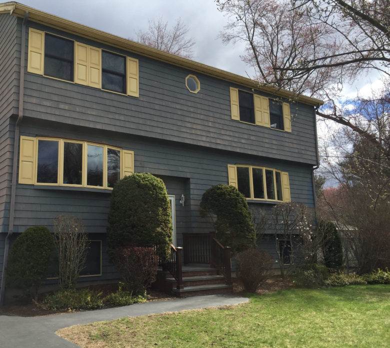Before Exterior Painting in Burlington, MA