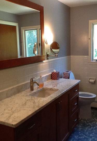 Bathroom Remodel Before in Needham Heights, MA
