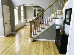 Interior Foyer Painting in Bedford, MA