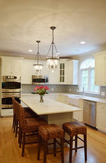 Kitchen Remodel After in Medfield