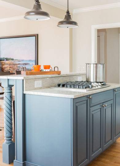 Kitchen Remodel After in Belmont, MA