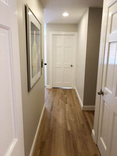 Interior Hallway Painting After in Acton, MA