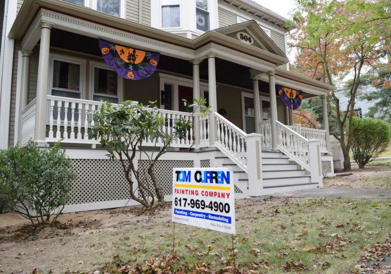 Porch Rebuild After in Auburndale, MA
