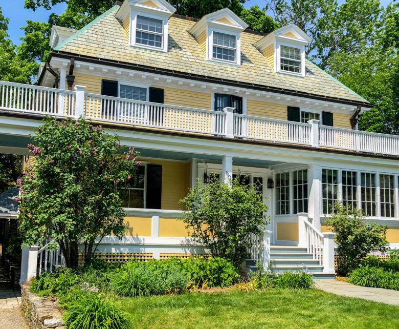 Exterior Painting After in Newton Center, MA