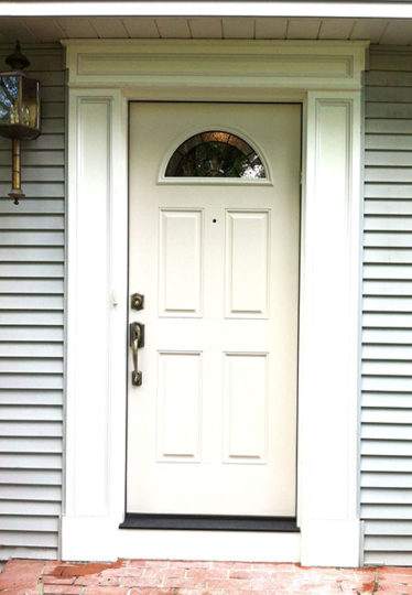 Energy Efficient Therma Tru Front Door Installation in Wayland, MA