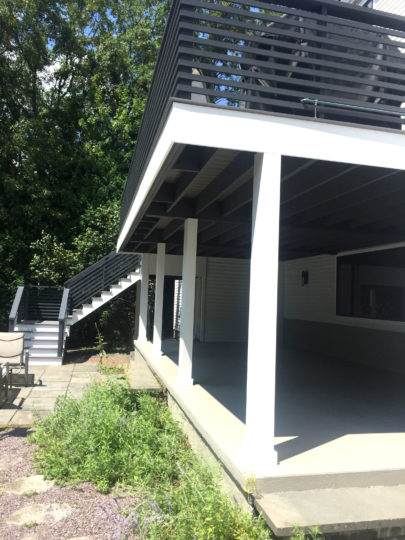 Modern Deck Construction in Wellesley Hills