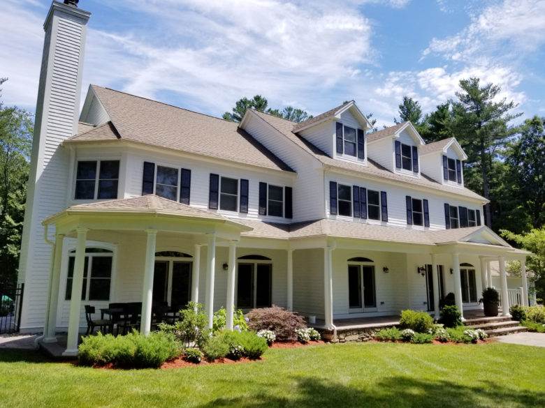 Exterior Painting After in Weston MA