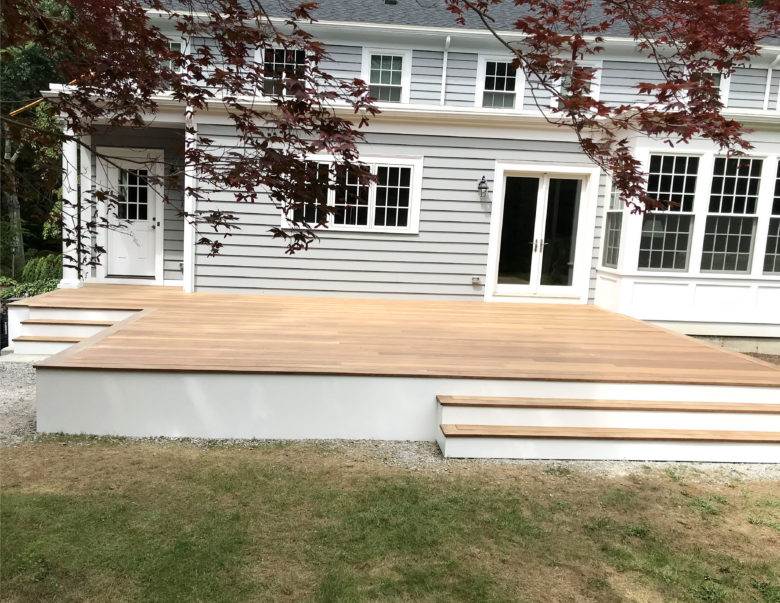 Pau Lope Ipe decking and composite trim