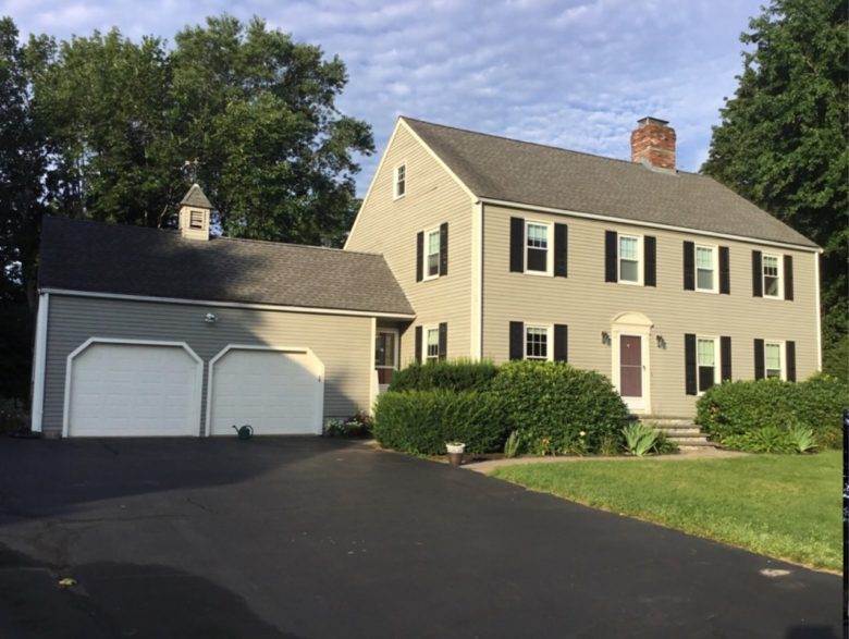 Before Exterior Painting in Natick, MA