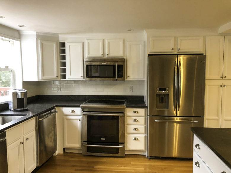 Cabinet Painting in Weston, MA