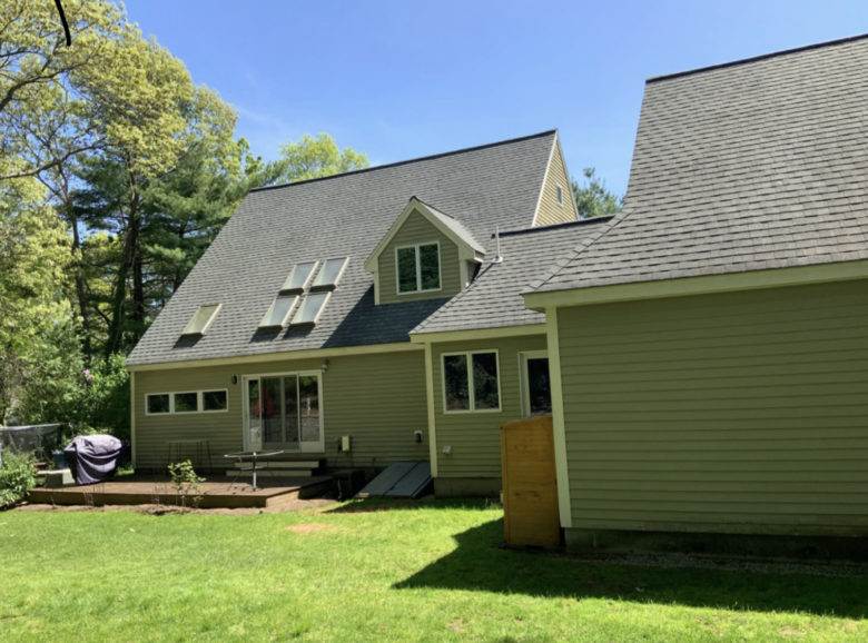 Exterior Painting Before in Needham, MA
