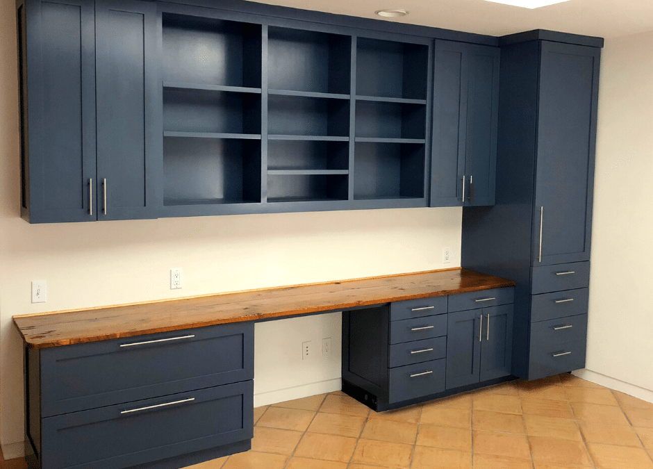 Cabinet Painting Office Built-Ins
