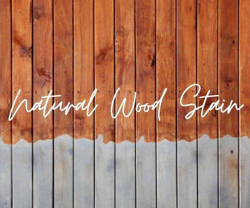 Professional Natural Wood Staining Company