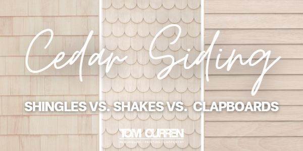 Cedar Siding Options - Shingles vs Shakes vs Clapboards