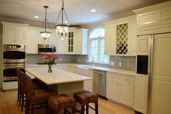 Kitchen Cabinet Painting During Remodel