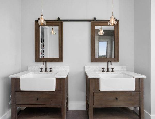 Double Vanity Bathroom