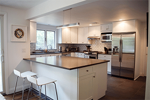 Bright White Modern Cozy Kitchen Remodel