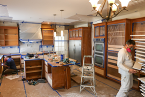 Cabinet Painting For Newton Kitchen Remodel